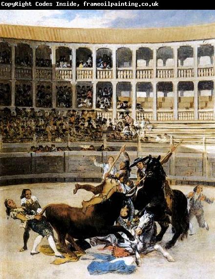 Francisco de goya y Lucientes Picador Caught by the Bull